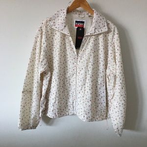 Levi’s Sweet Ditzy Floral Windbreaker Jacket Sz M